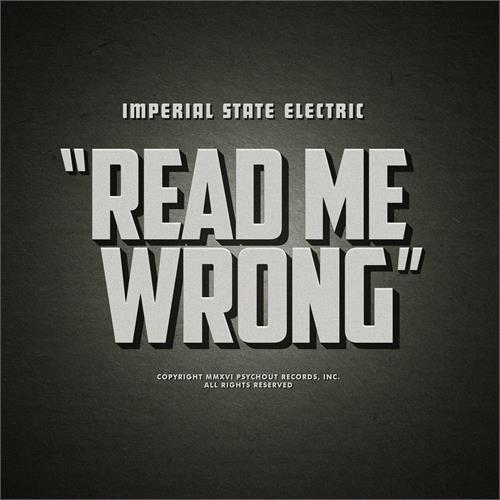 Imperial State Electric Read Me Wrong (12")